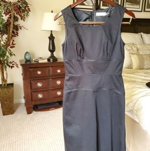 3/$15 Calvin Klein Metal Trim Black Dress
